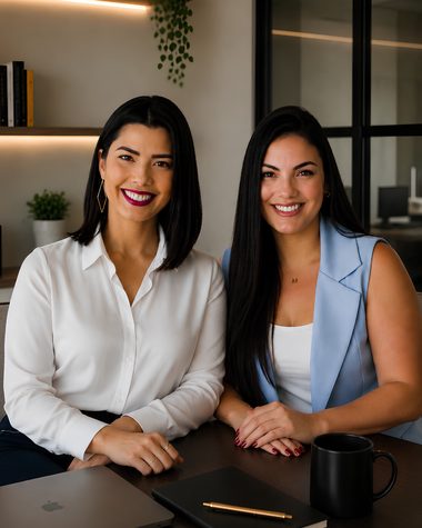 Drª. Patrícia Narimatsu e Drª. Mariana Mundin